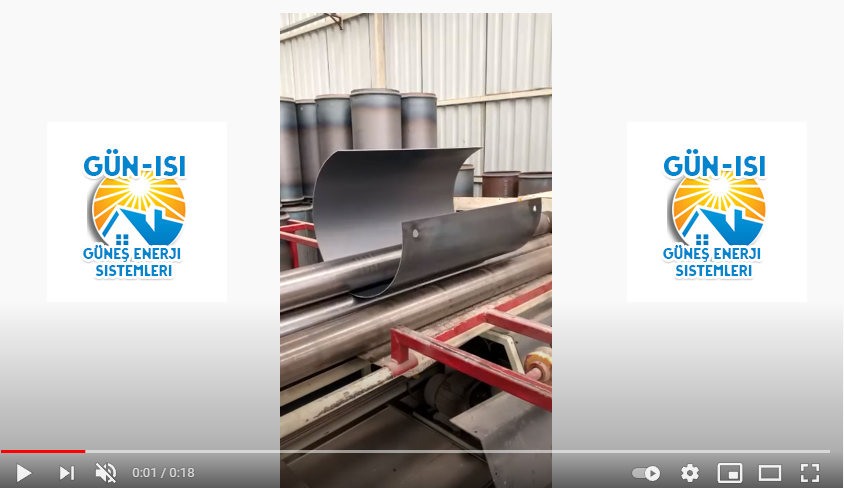 Gün Isı Büküm İşlemi